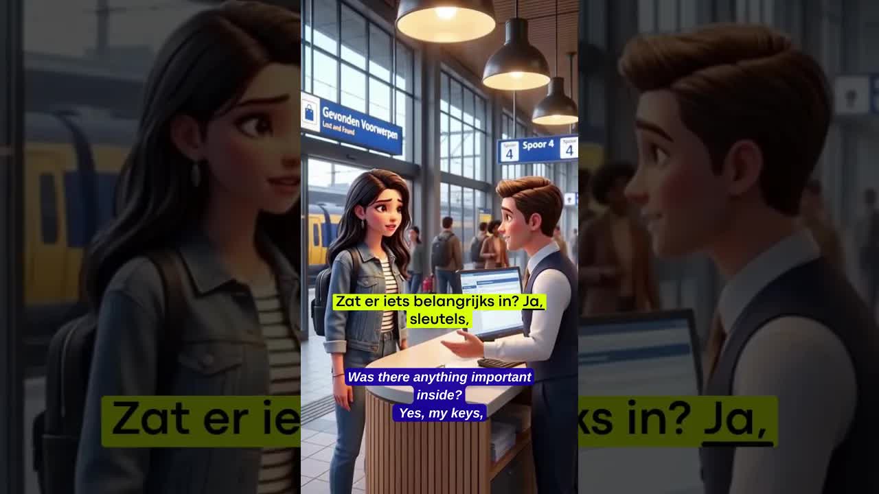 Ik ben mijn tas kwijtgeraakt in de trein