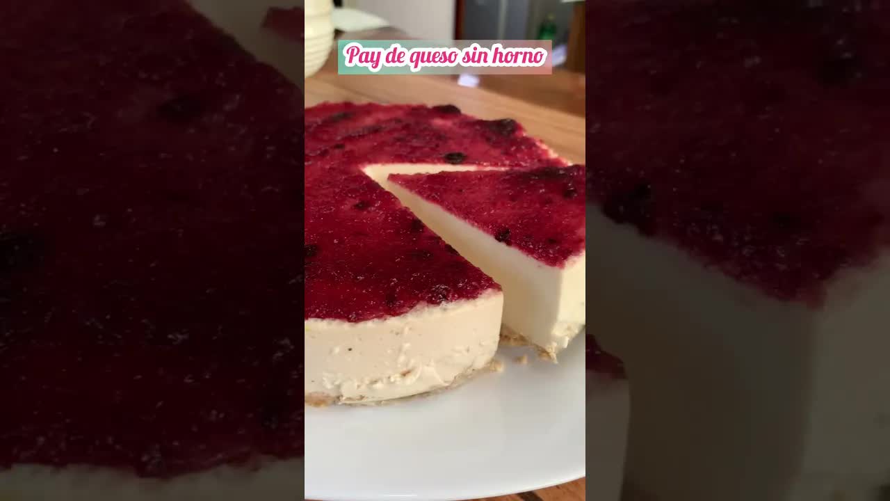 Cómo preparar pay de queso sin horno