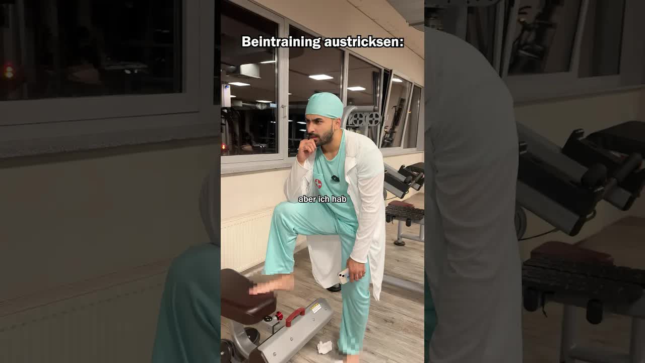 Der Trick, um Beintraining zu vermeiden