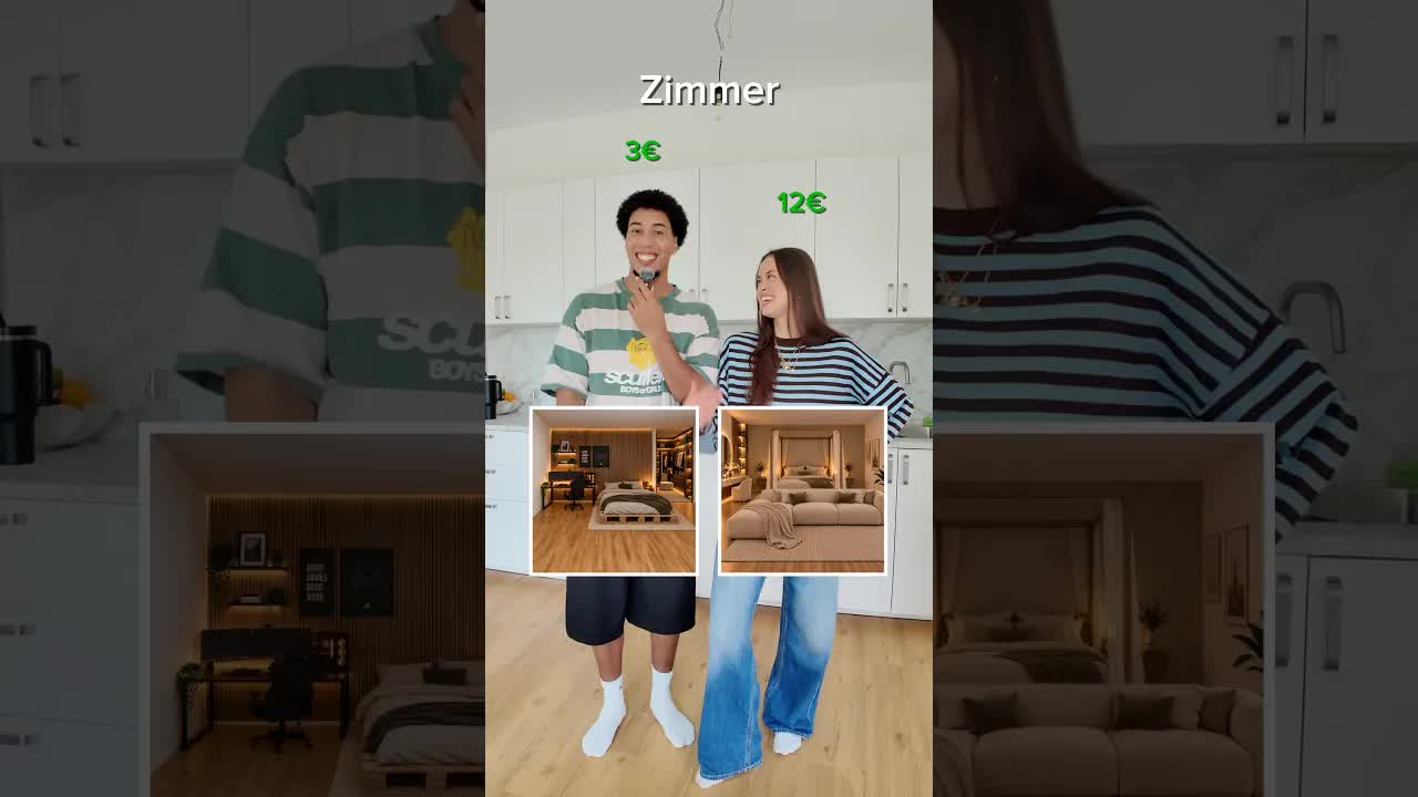 Wer hat das bessere Zimmer? Ein Zimmer-Challenge