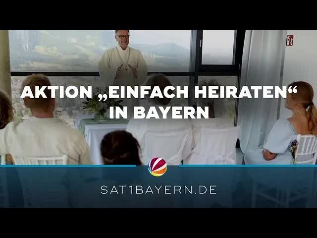 Einfach heiraten: Liebe feiern in Bayern