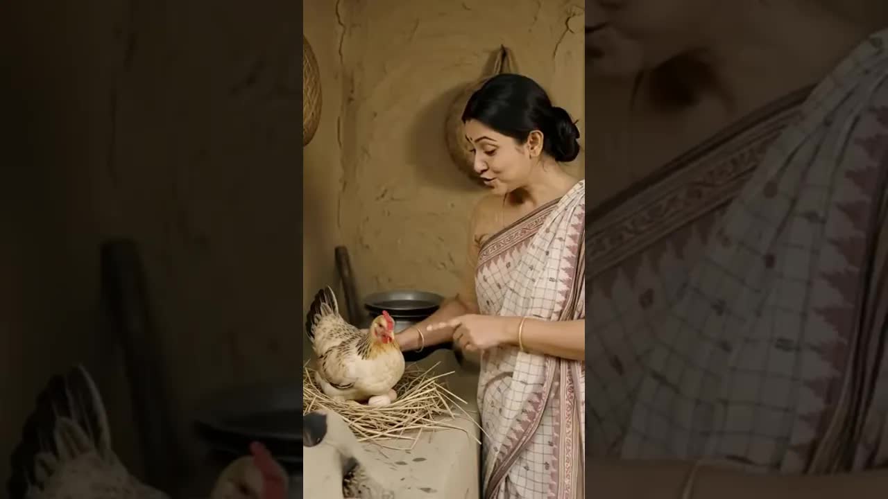 গ্রামের পরিবারের মজার কাণ্ড: মুরগি আর ছাগলের গল্প
