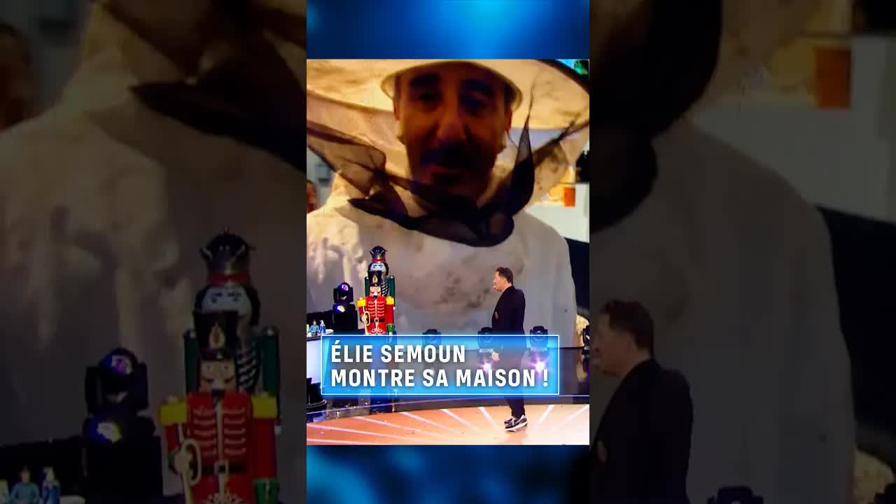 Élie Semoun et son miel : visite chez l'apiculteur