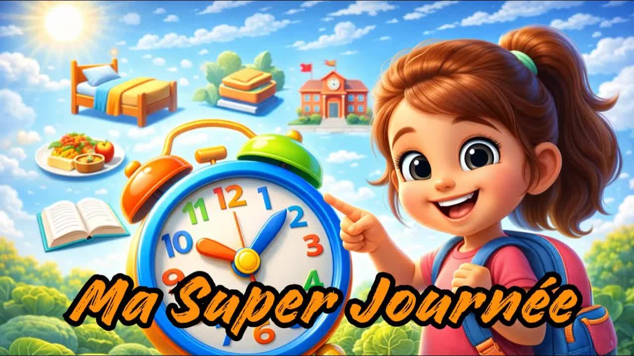 Ma Routine Quotidienne : Chanson pour Enfants