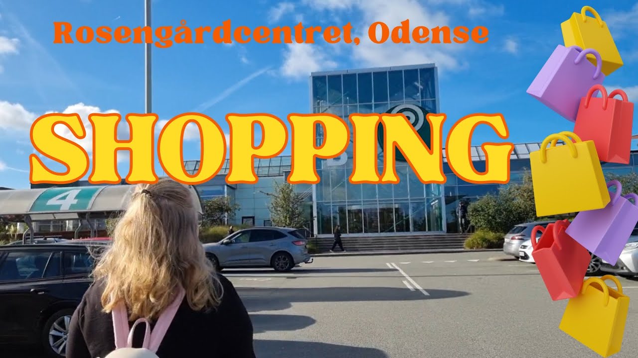 Shoppingtur i Rosengårdcentret med Randy
