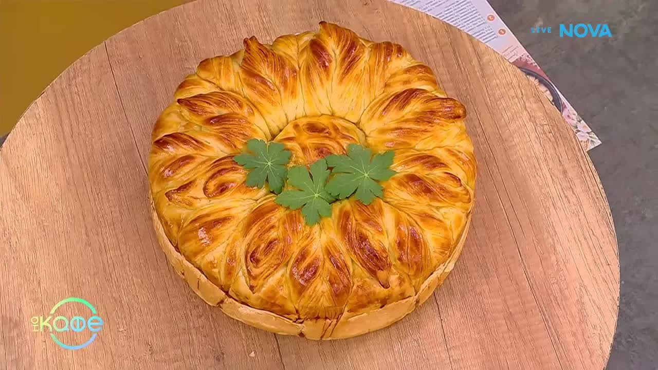 Приготвяне на празнична погача с Маринела