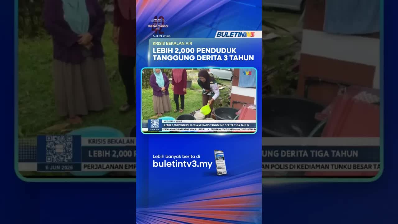 Krisis Bekalan Air di Taman Agropolitan Rantau Manis