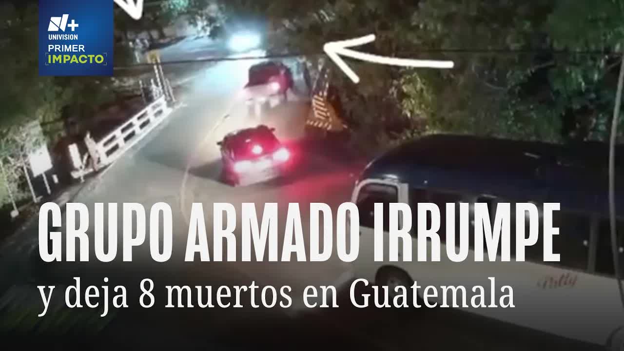 Ataque armado en Huité, Guatemala deja ocho muertos