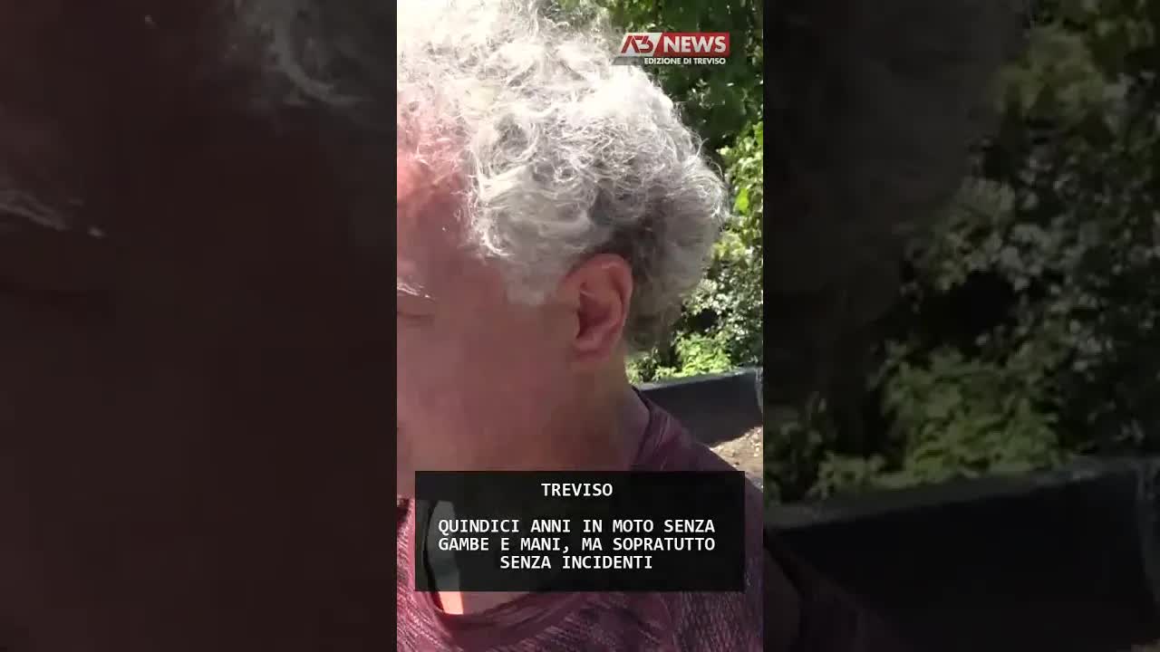 Fulvio Marotto: 15 anni in moto senza mani né gambe