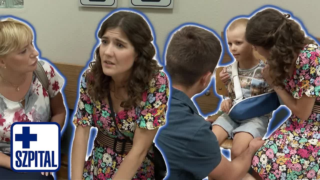 Dziewczynka w szpitalu po wypadku na rowerze