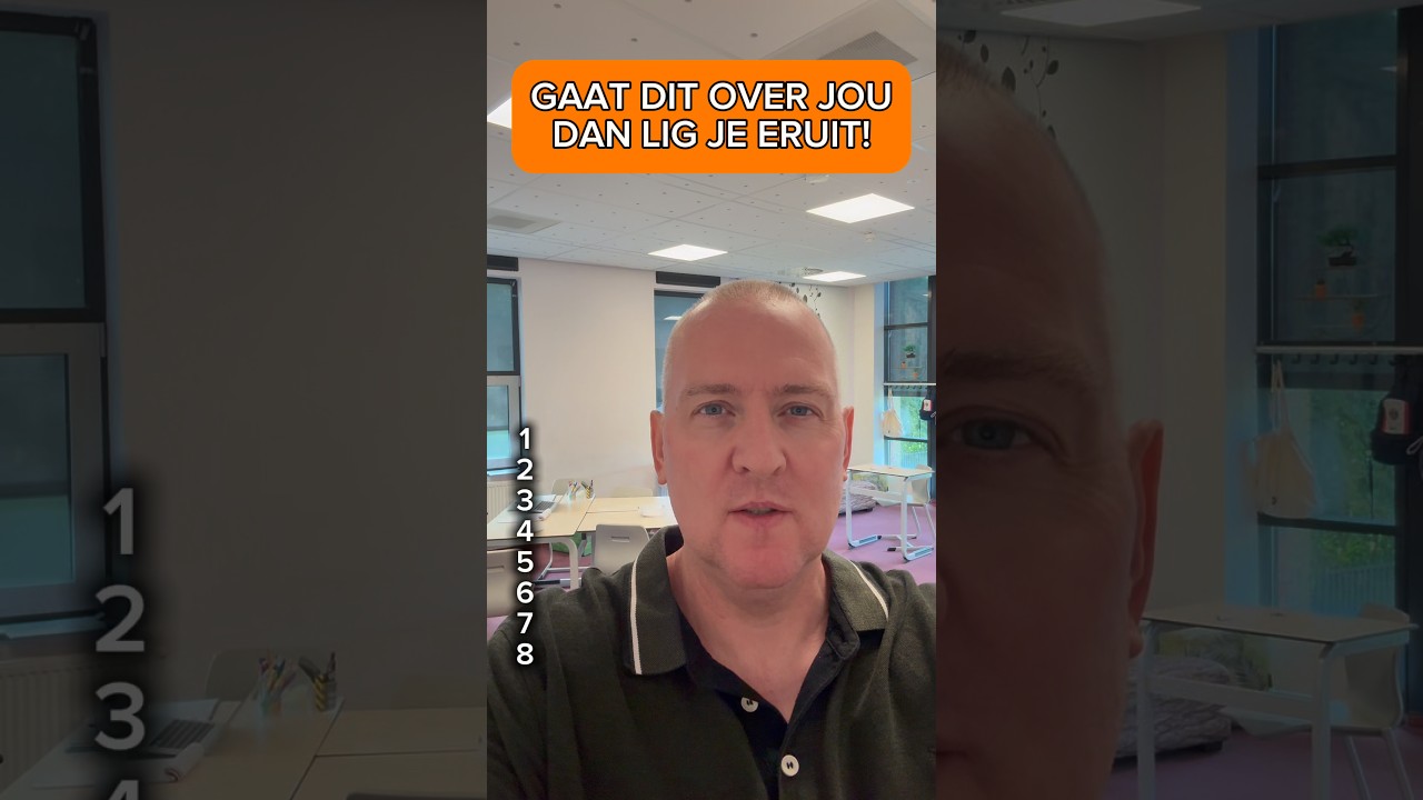 Speel de 'Je Ligt Eruit!' Challenge Met Jou