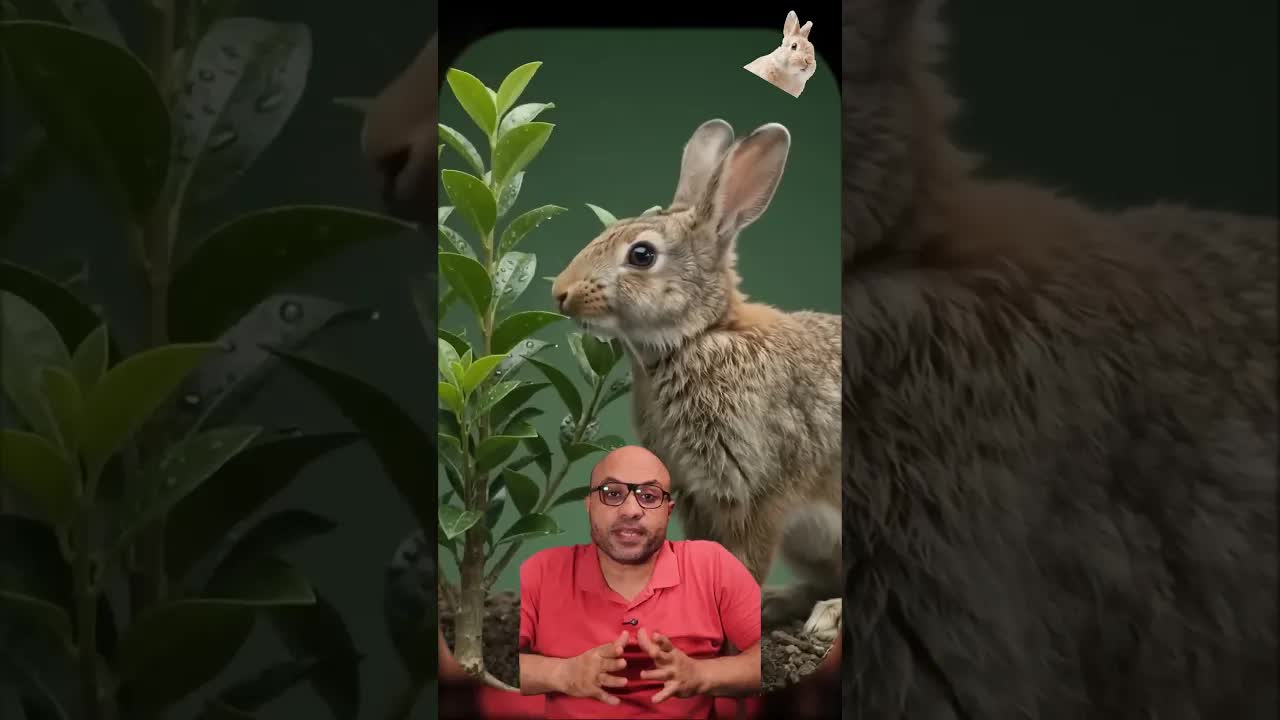 كيف تتحذّر النباتات عند أكل الأرنب لها؟