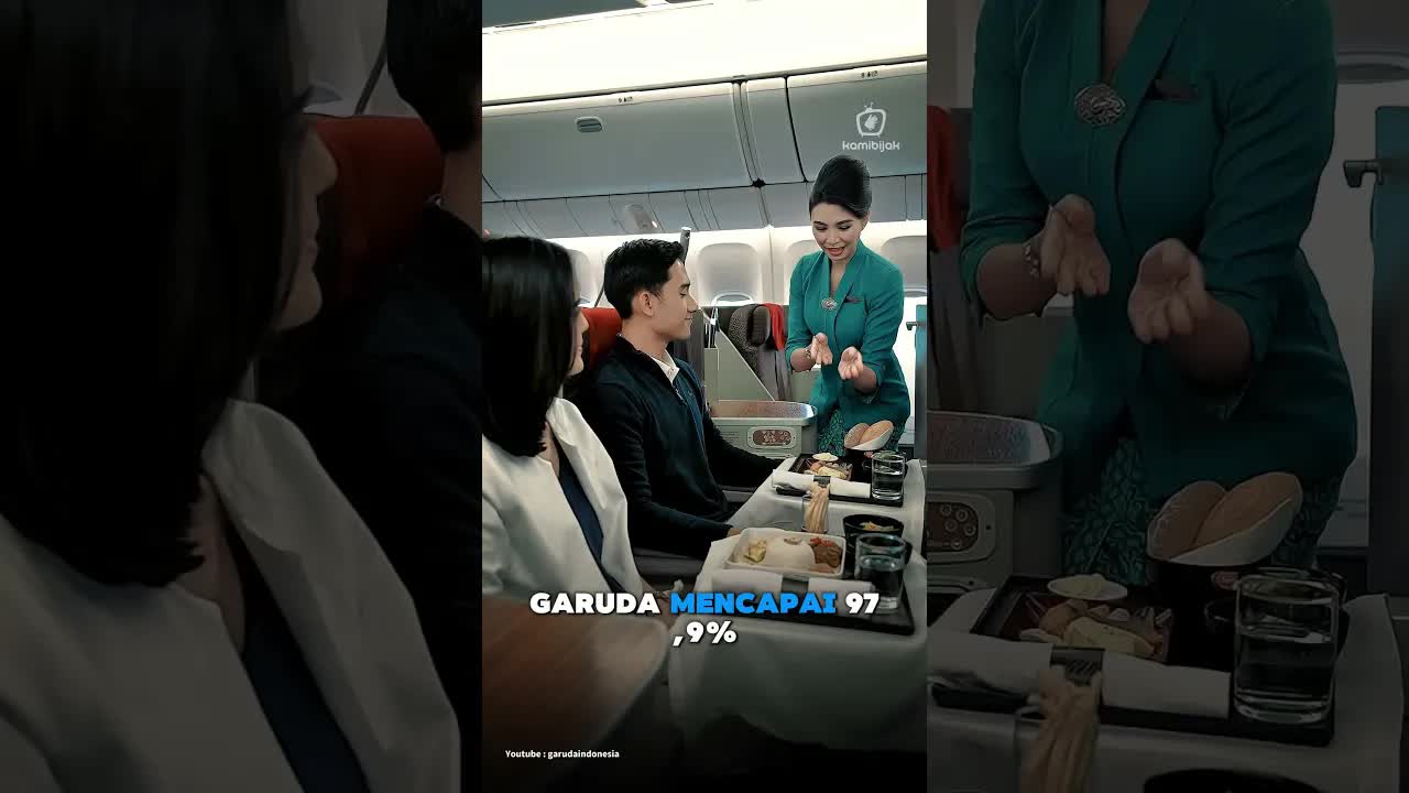Garuda Indonesia jadi maskapai paling tepat waktu di dunia