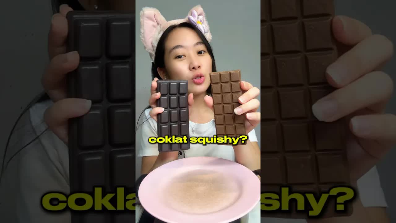Tebak Coklat Asli atau Squishy