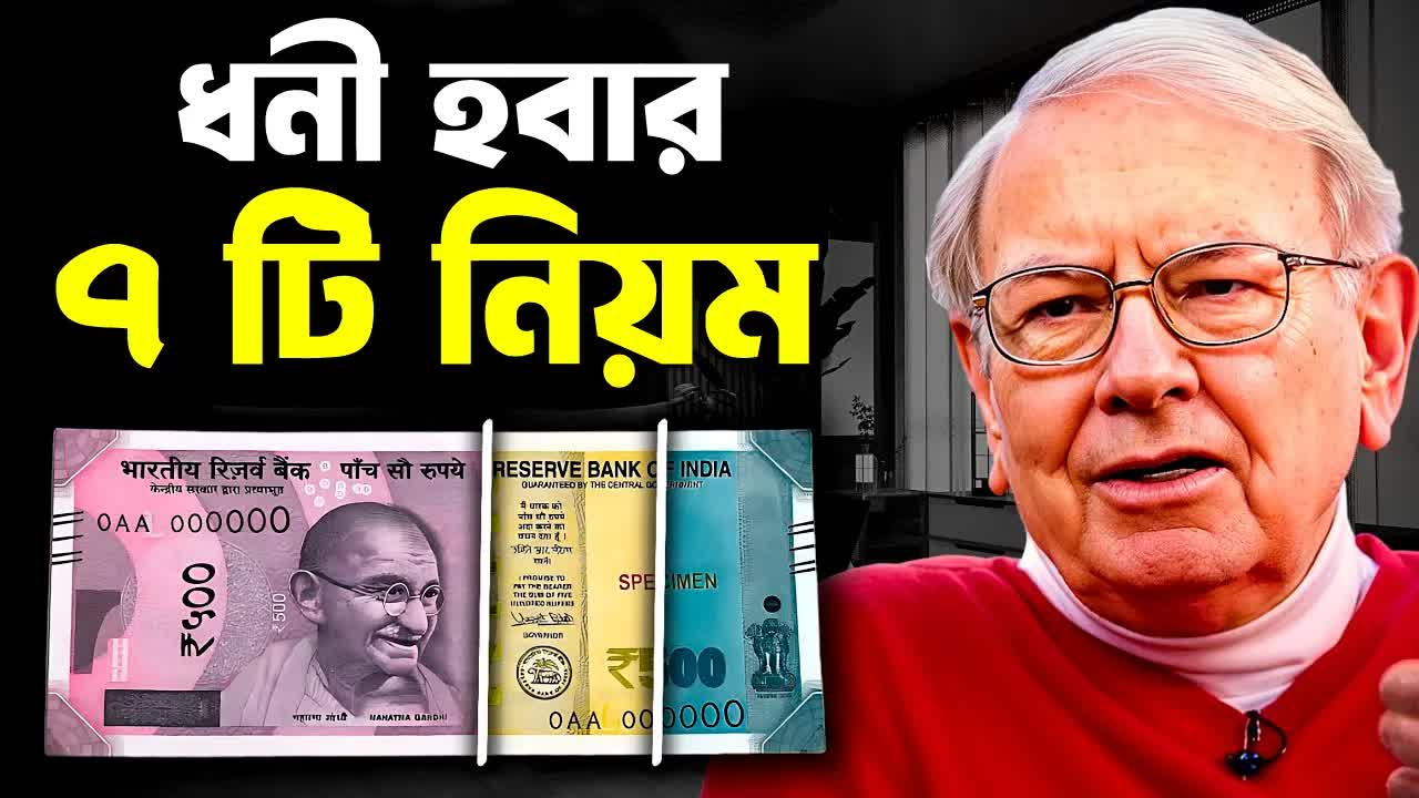 টাকা তৈরি করার ৭টি নিয়ম