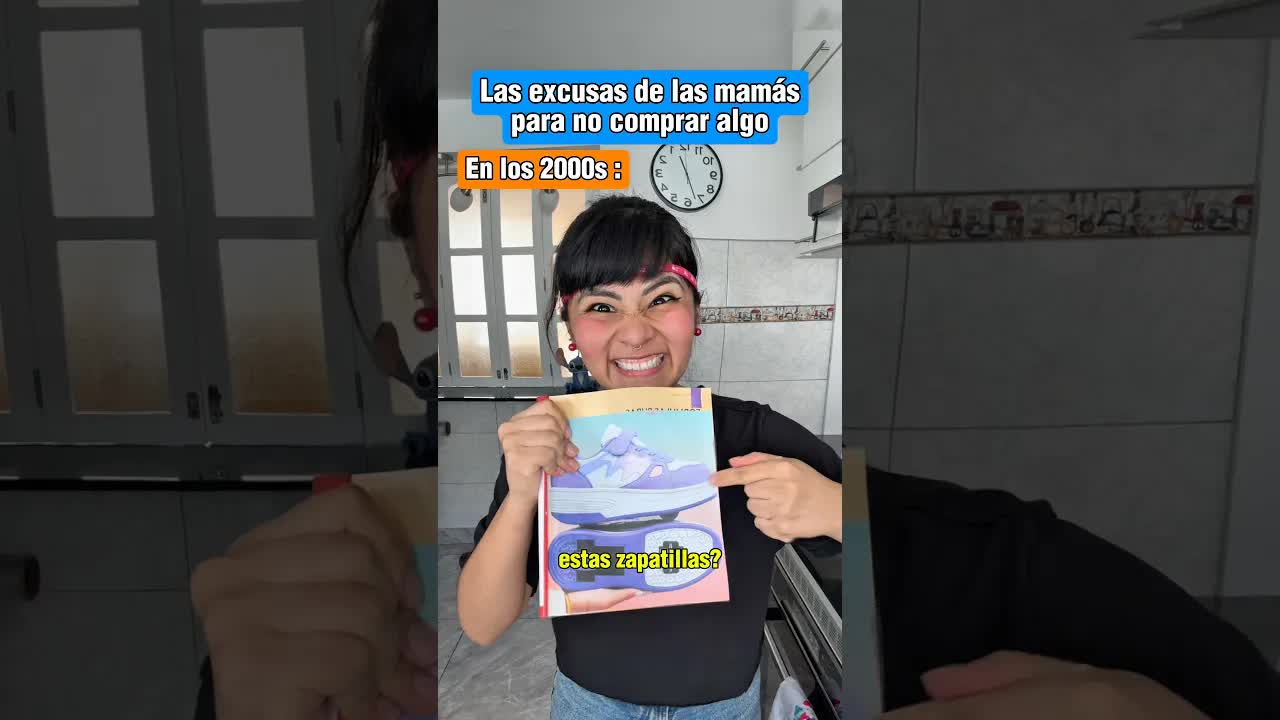 Excusas de mamás sobre comprar zapatillas