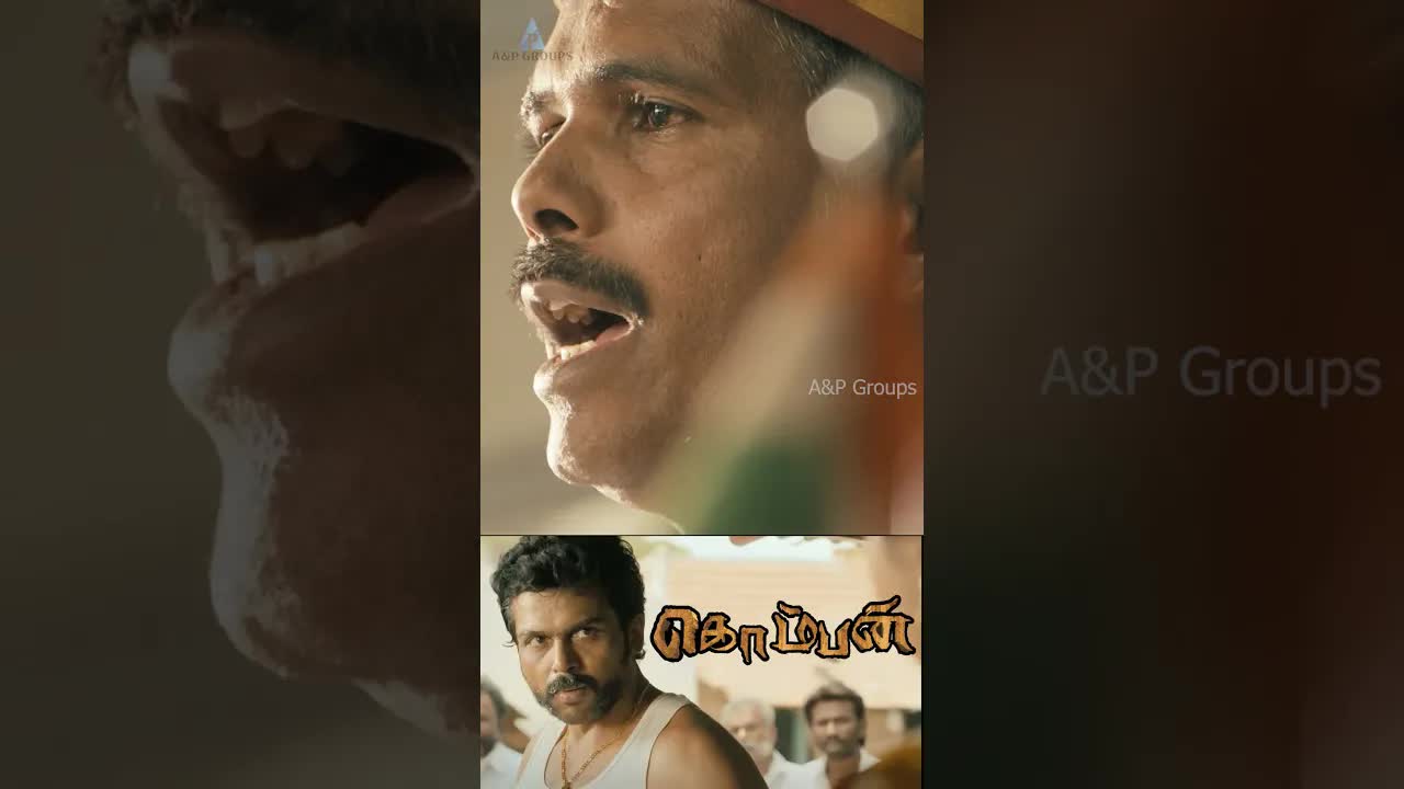 கொம்பன் படத்தில் கிராம பஞ்சாயத்து காமெடி சீன்