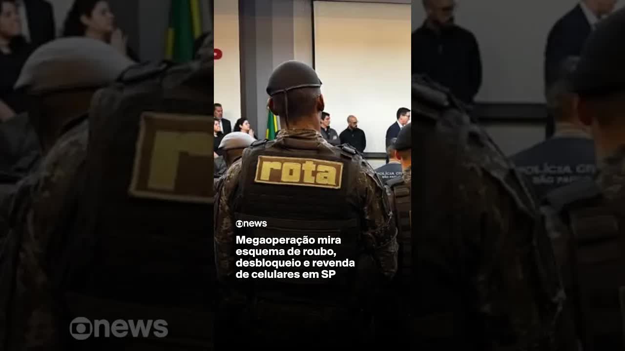 Operação desmantela esquema de roubo de celulares em SP