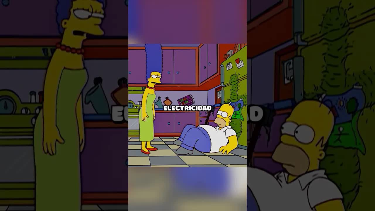 Homero remodela la cocina y causa caos