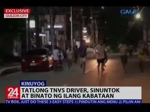 Mga TNVS driver, kinuyog at binato ng kabataan