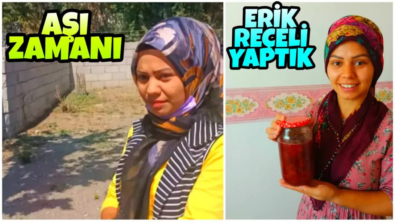 Kendi Eriklerimizden Reçel Yapımı ve Köy Hayatı