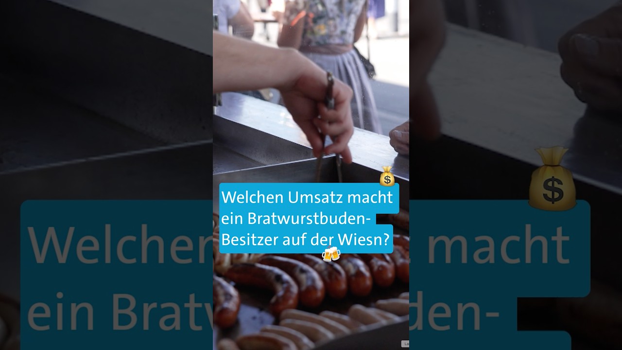 Ein Tag auf der Wiesn: Umsatz und Realität