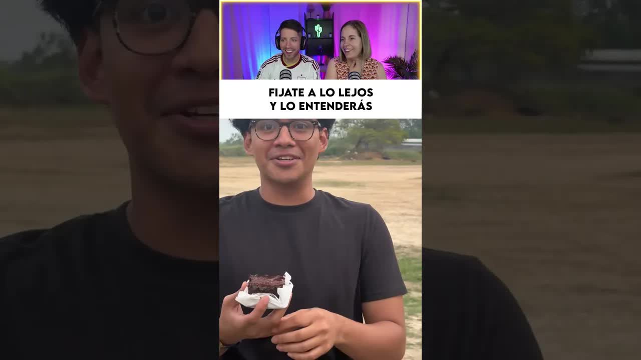 Un emprendedor ofreciendo brownies en la calle