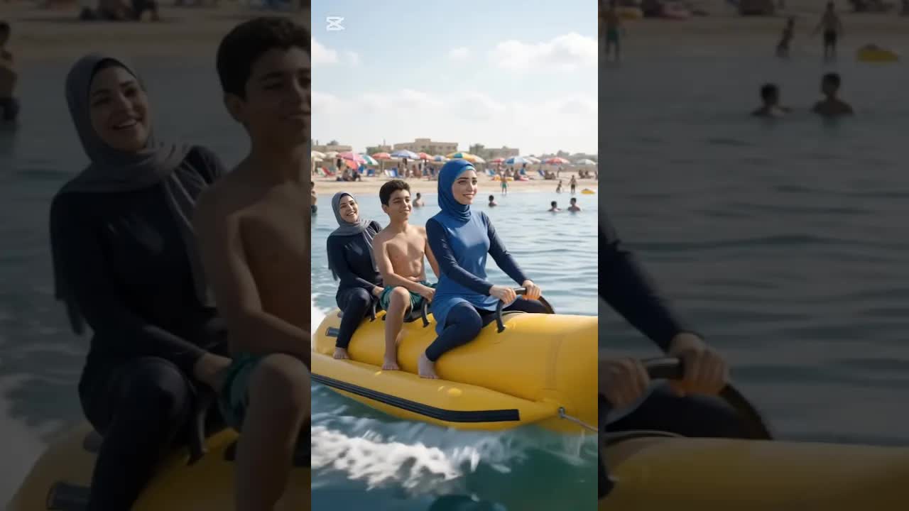 لما تروح البحر مع أهلك