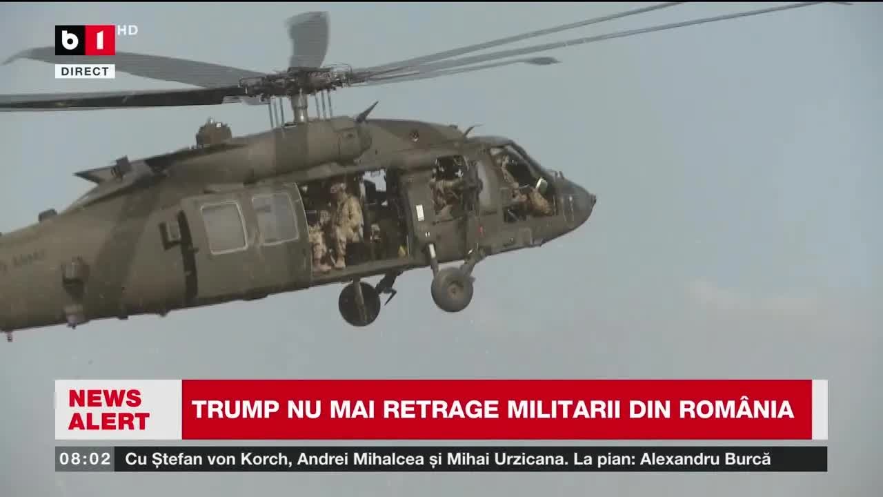 Trump nu mai retrage militarii din România