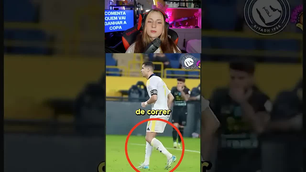 Por que o CR7 parou de correr nos pênaltis?