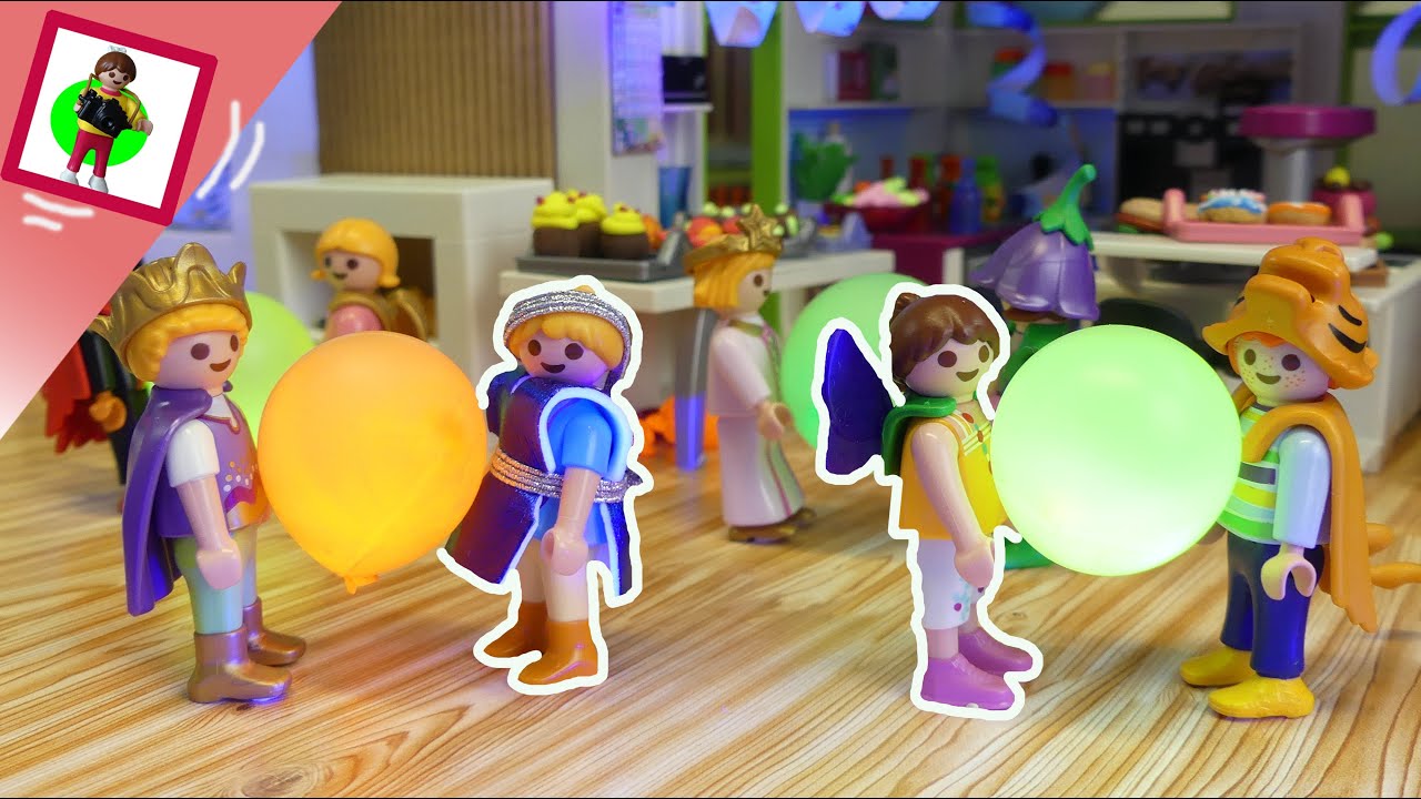 Faschingsparty bei Familie Jansen mit Playmobil
