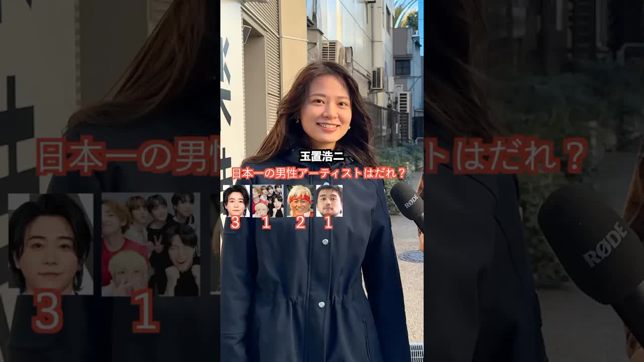 日本一の男性音楽アーティストは？
