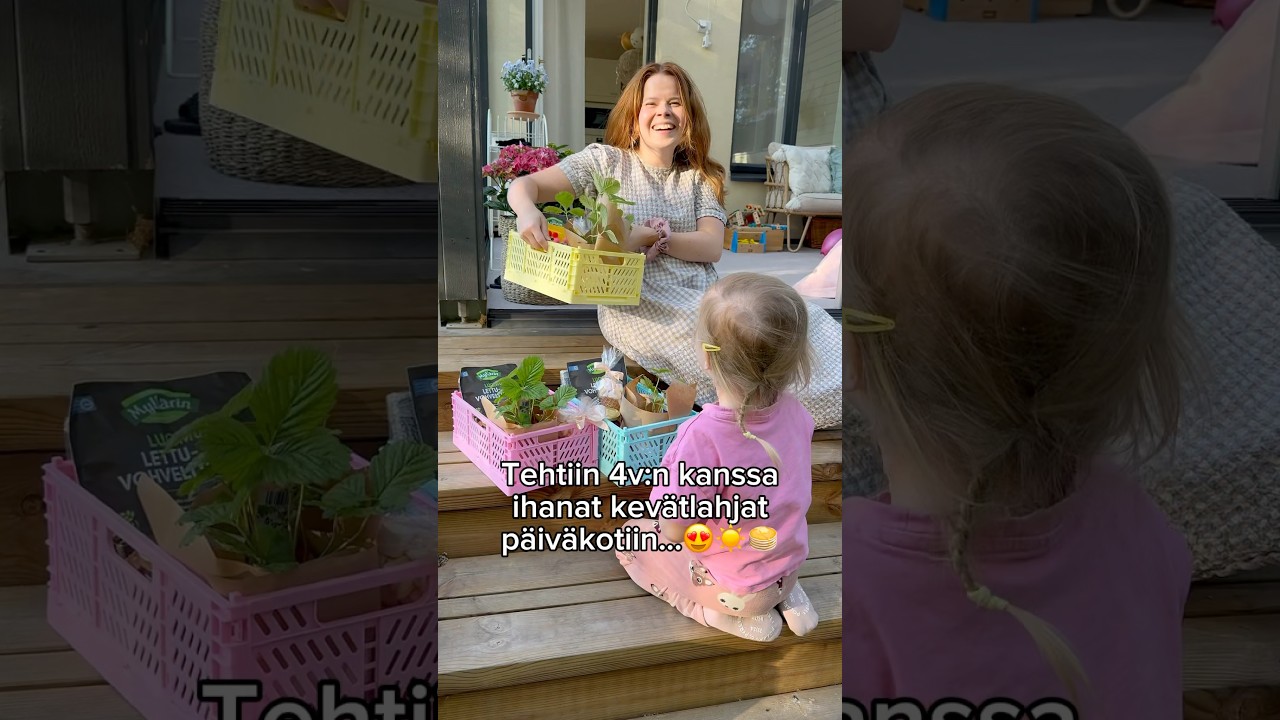 Lettujen tekeminen ja syöminen päiväkotiin