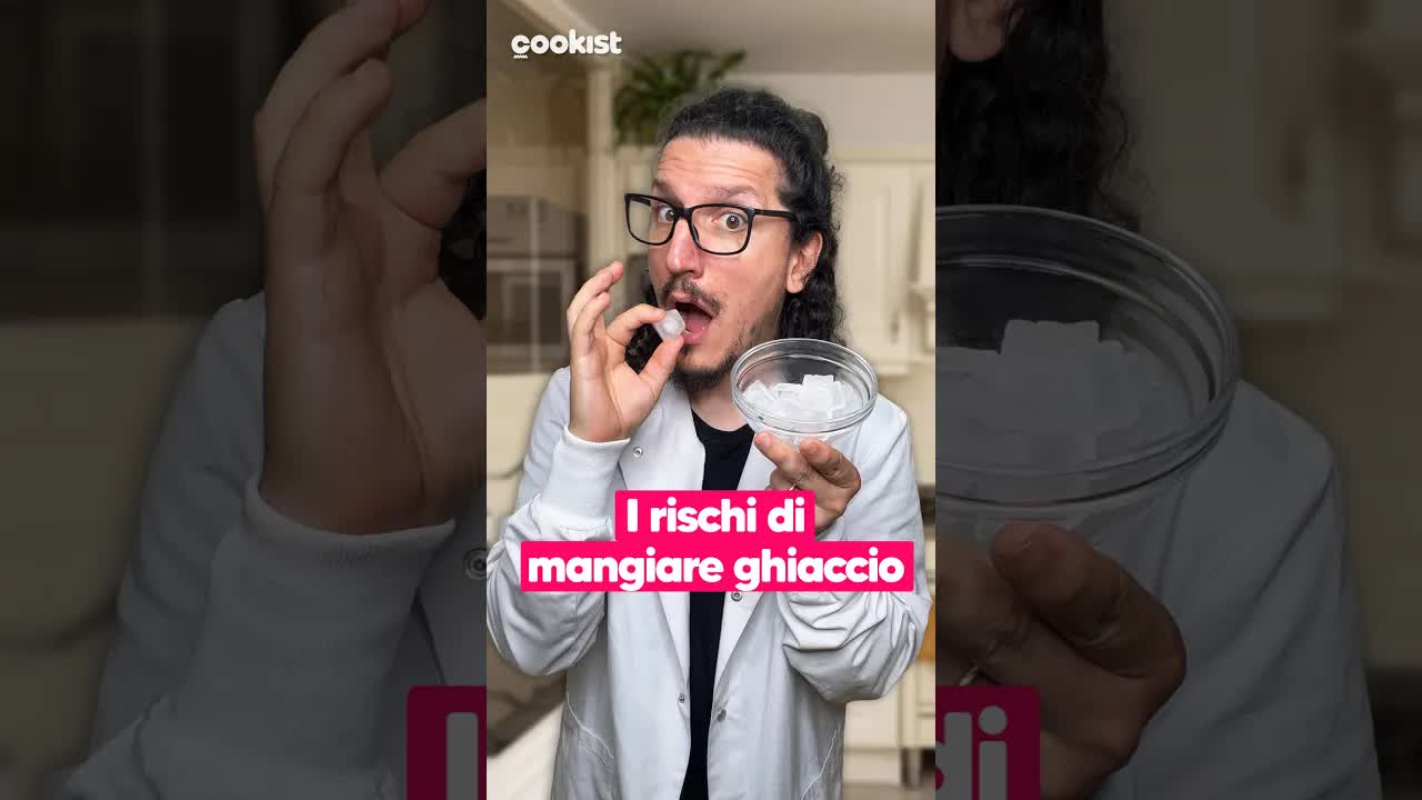 Mangiare ghiaccio: perché fa male e cosa rischi