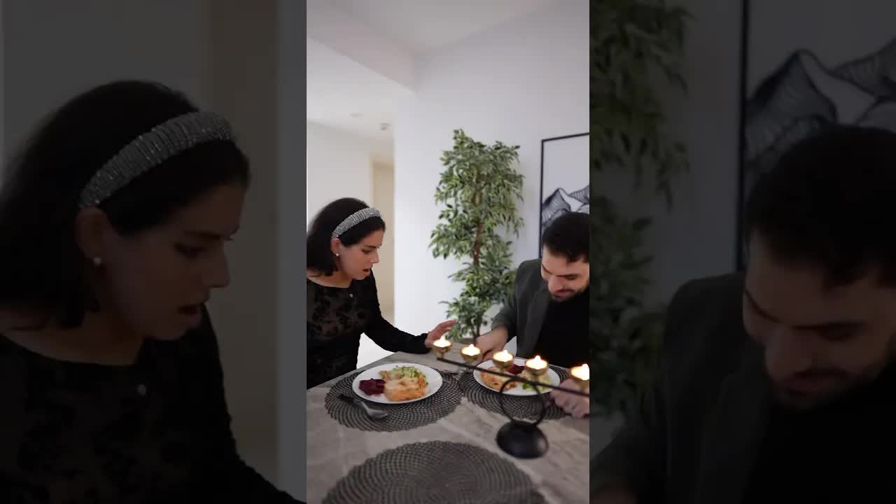 موقف كوميدي بين الزوجين عند الرجوع للبيت