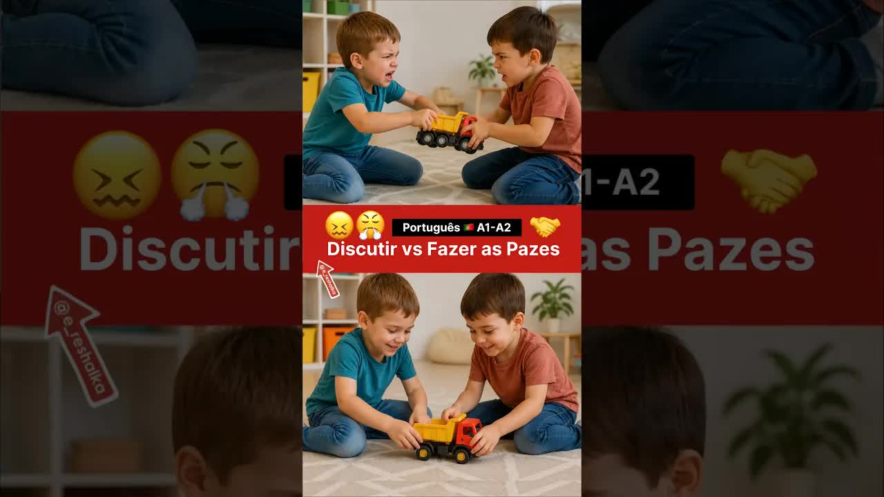 Aprender a discutir e a fazer as pazes
