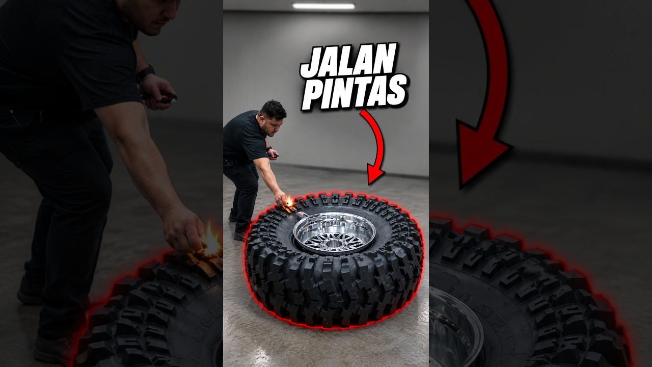 Bahaya Memasang Ban dengan Cara Montir