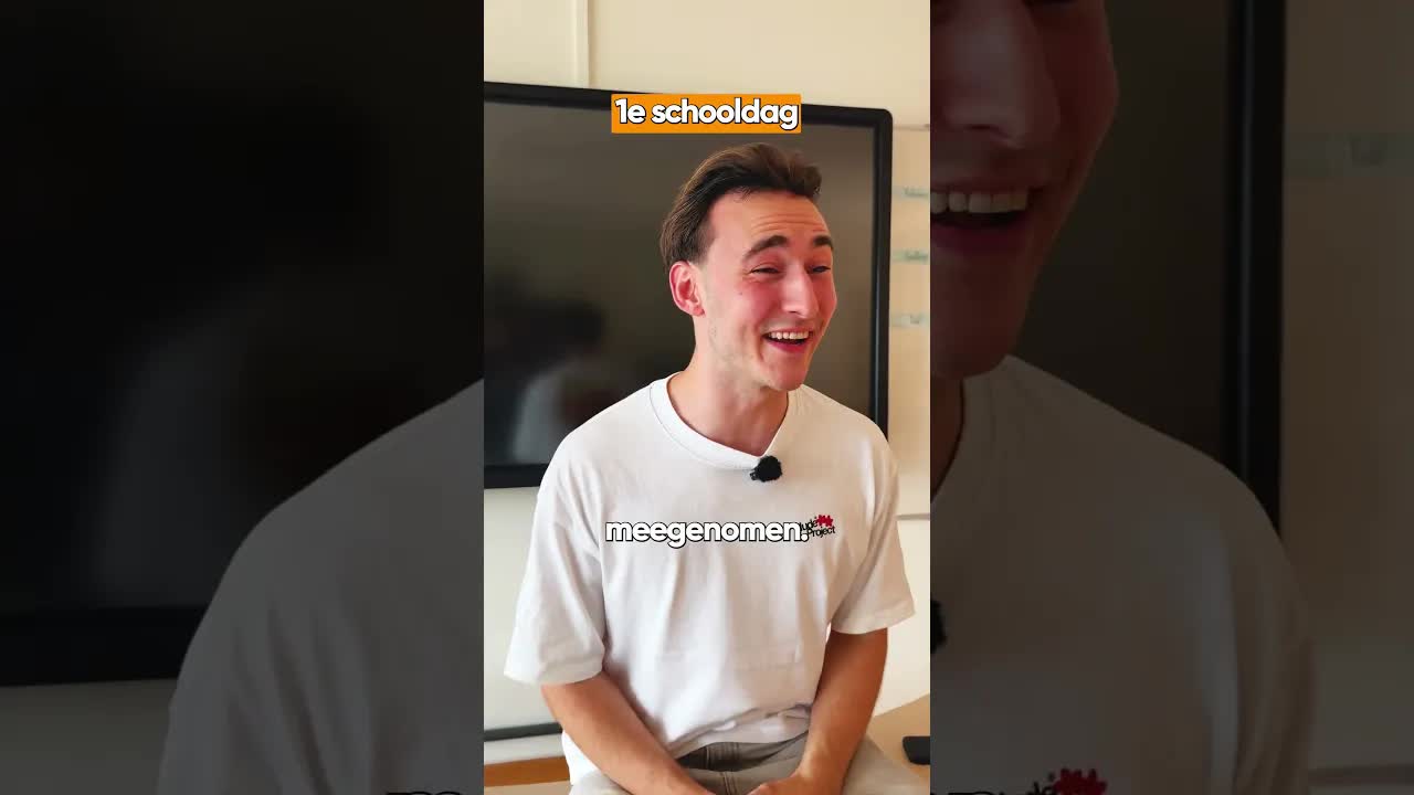 Eerste versus tweede schooldag