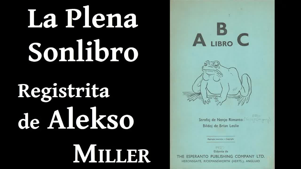 ABC Libro en Esperanto: Bestoj kaj Literoj