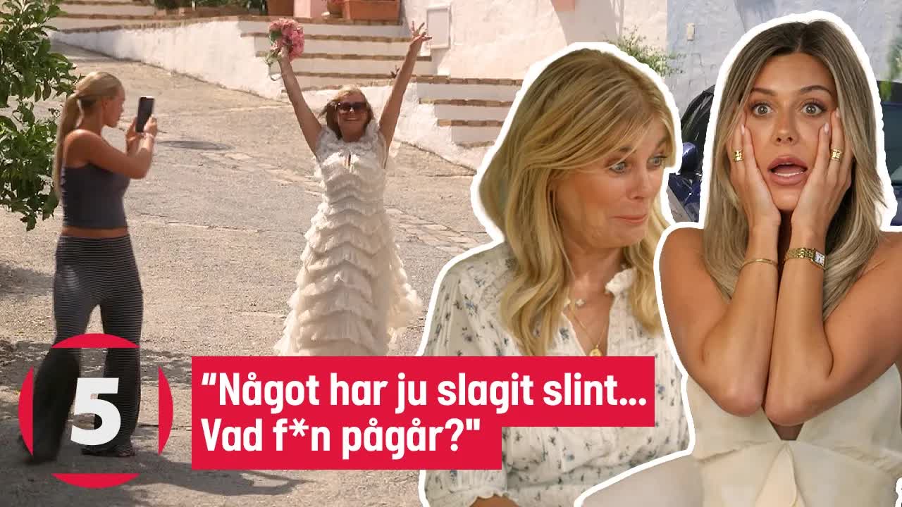 Pernilla i brudklänning: Musikvideoproblematik med Bianca och Saga