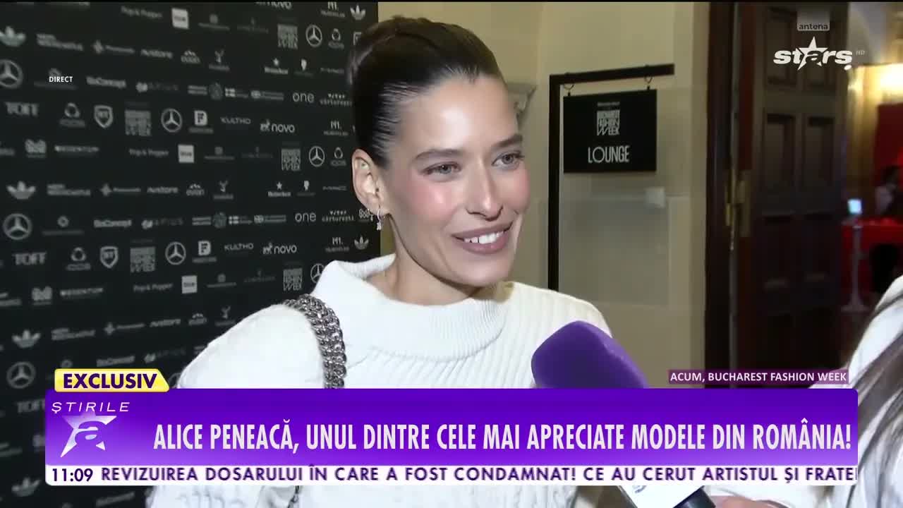 Alice Peneacă la Bucharest Fashion Week