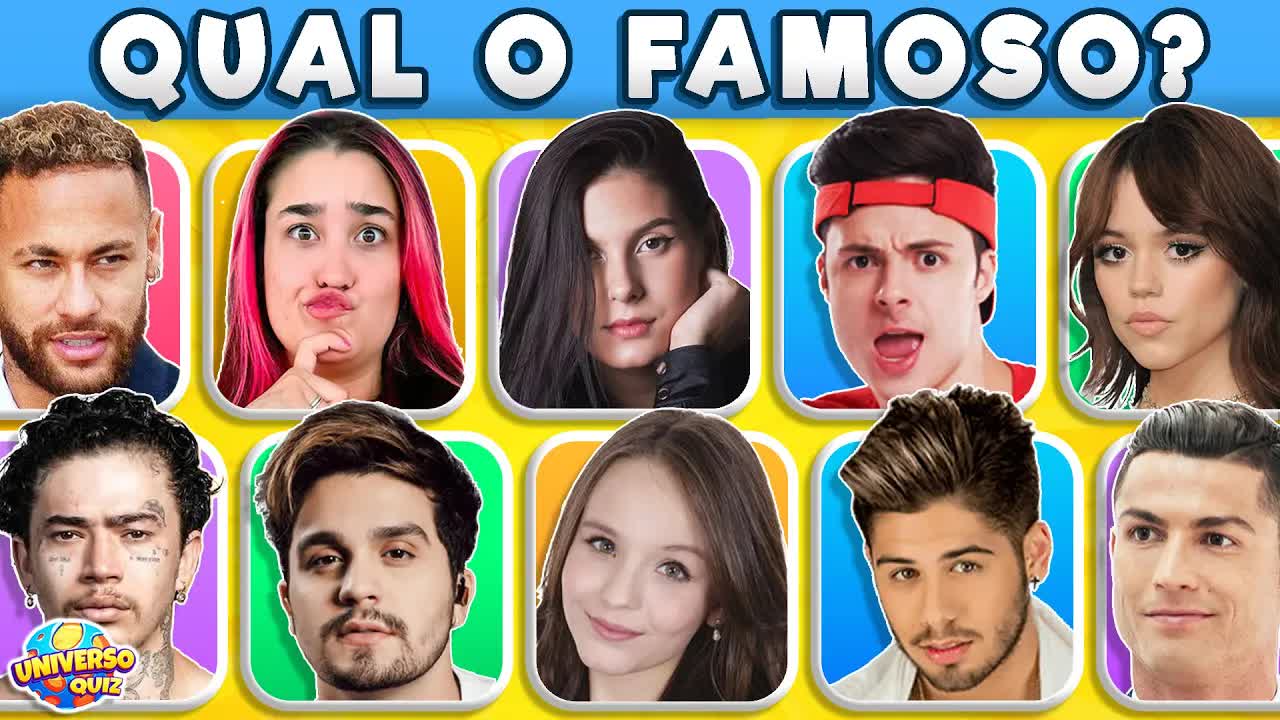Adivinhe os Nomes dos Famosos
