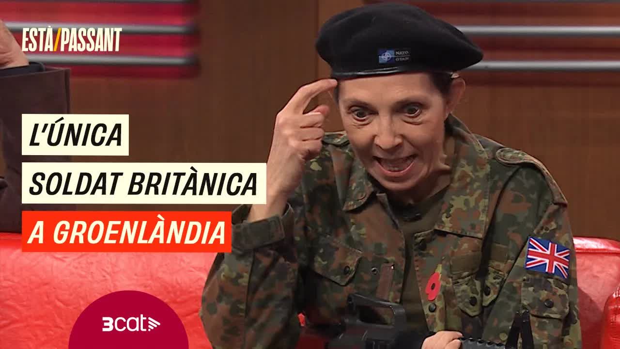 Entrevista còmica a una soldada britànica a Groenlània