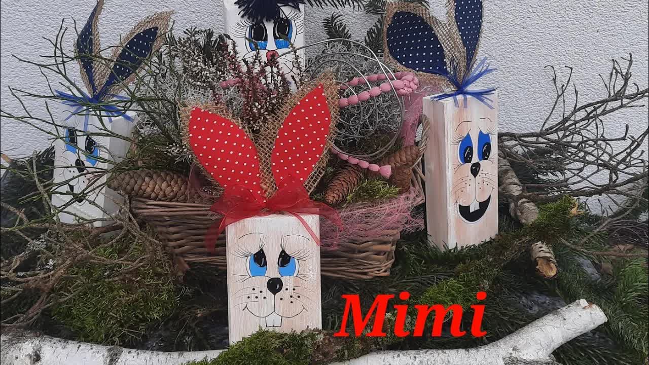 Osterhasen aus Holz basteln: Eine Schritt-für-Schritt-Anleitung