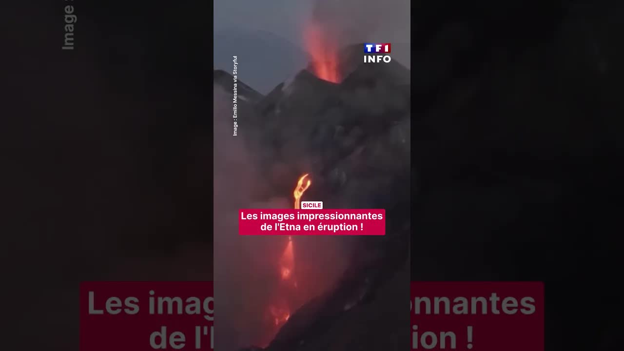 Éruption de l’Etna : touristes bloqués et vols annulés