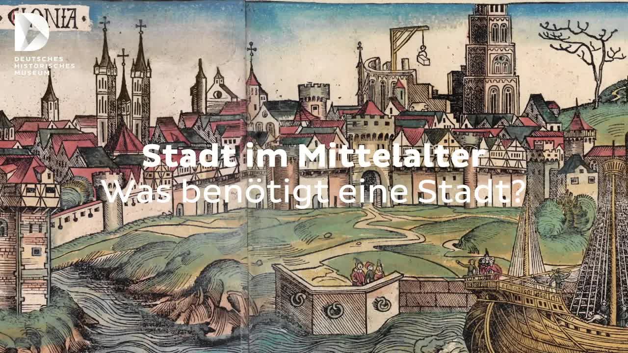 Was eine mittelalterliche Stadt braucht