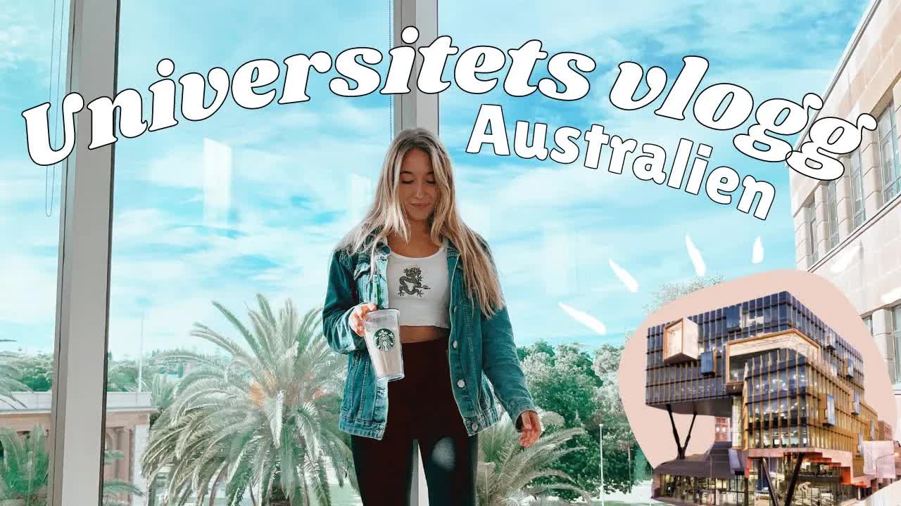 En dag i mitt universitetsliv i Australien