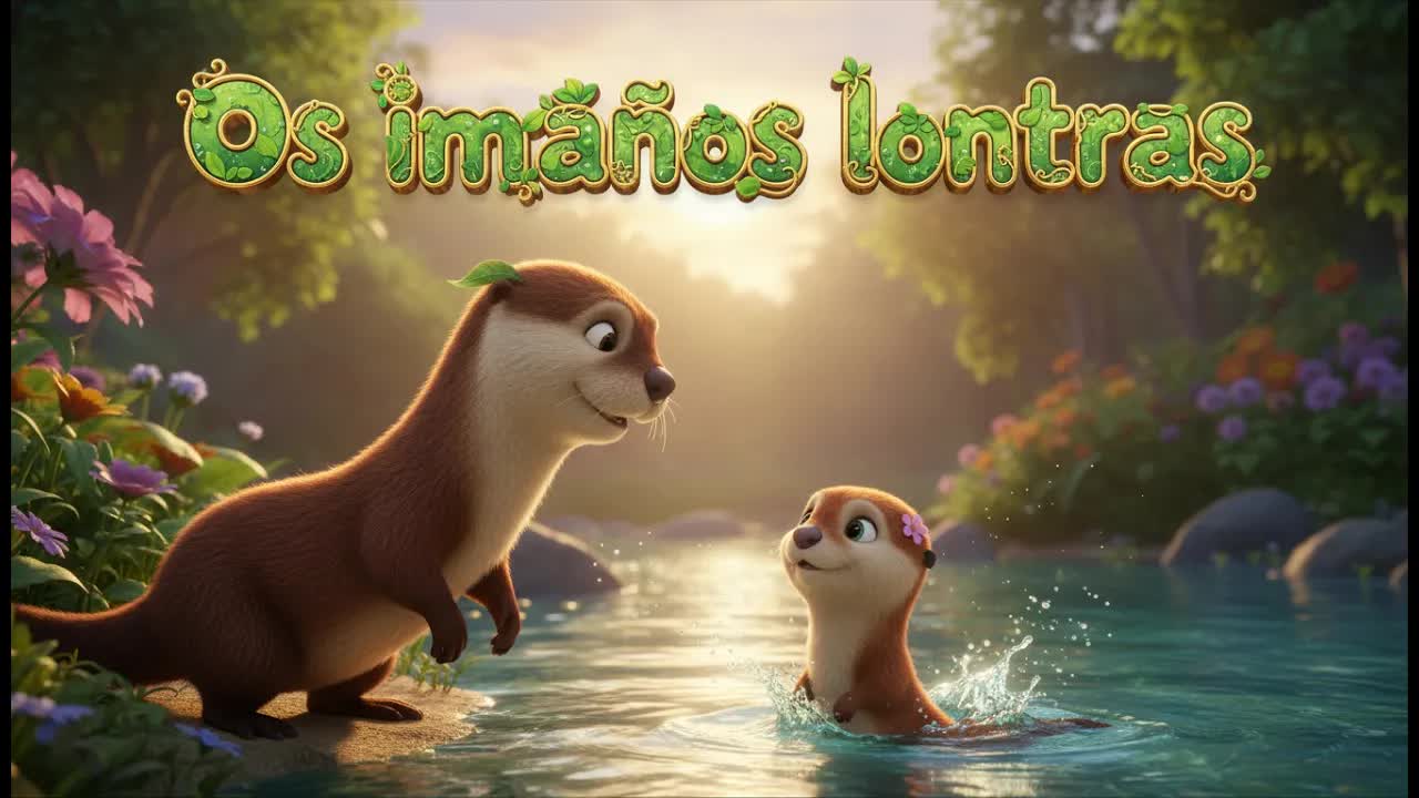 A aventura da lontra Lia na caverna