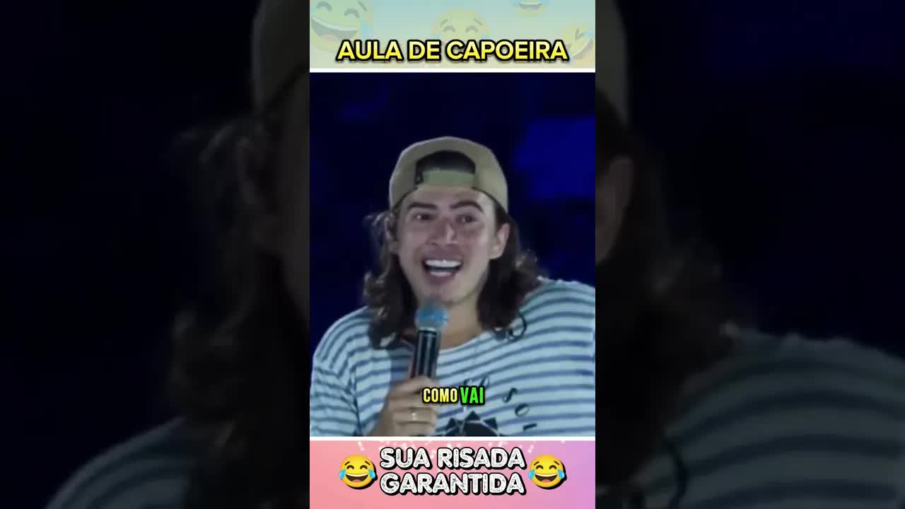 Stand-Up sobre Aula de Capoeira na Escola