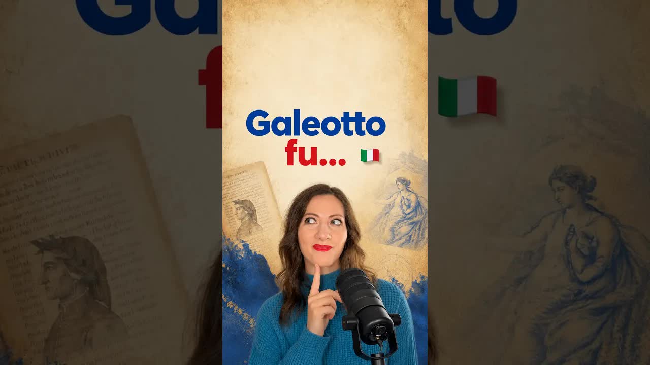 Cosa significa l'espressione 'Galeotto fu'